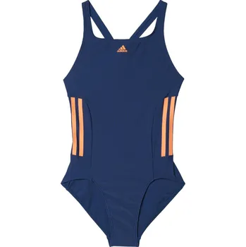 Dívčí plavky adidas Inf Ec3Sm 1Pc Y modré