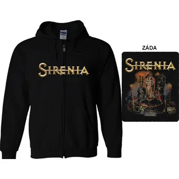 Pánská mikina Sirenia - mikina s kapucí a zipem