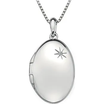 Náhrdelník Hot Diamonds Memoirs Oval Locket DP493
