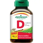Jamieson Vitamín D3 25 mcg 180 cps.