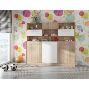 Postel Postel vestavná sklápěcí Roger s nádstavcem 90 x 200cm