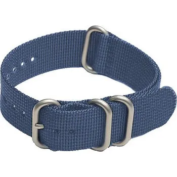 Řemínek na hodinky Řemínek k hodinkám ZULU Strap - Modrá šíře 20 mm