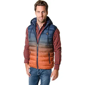 Pánská vesta Heavy Tools Wax Pumpkin modrá/oranžová