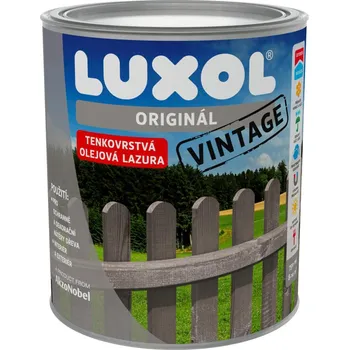 Lak na dřevo Luxol Originál VINTAGE - stříbrný smrk 0,7 l