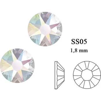 Swarovski Crystal AB SS05 50 ks