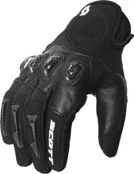 Moto rukavice Scott Assault černé/bílé