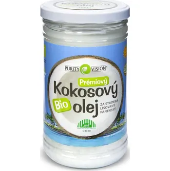 Purity Vision Kokosový olej panenský bio Rostlinný olej Purity Vision Kokosový olej panenský bio