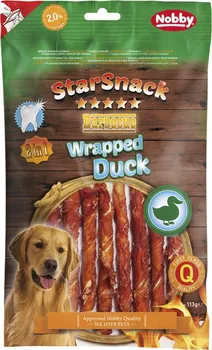 Pamlsek pro psa Nobby Starsnack Barbecue Wrapped Duck