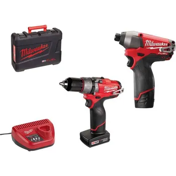 Sada nářadí Milwaukee PowerPack M12 PP2A-402C