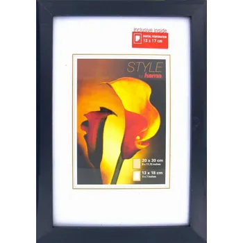 Rám na obraz HAMA Rámeček dřevěný KÖLN 20x30, modrá