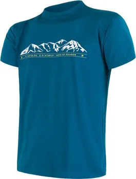 Běžecké oblečení Sensor Coolmax Fresh PT hory safír