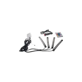 LED páska LED podsvětlení podvozku RGB 12V, IR, 4 pásky SLEVA 2%