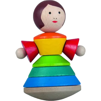 Dřevěná hračka Detoa Pyramida