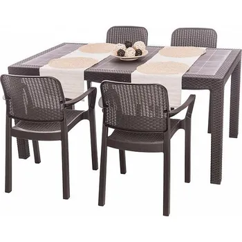 Zahradní sestava Deokork Kara 1+4