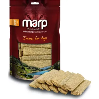 Pamlsek pro psa Recenze Marp Treats funkční pamlsky s ostropestřcem 100 g
