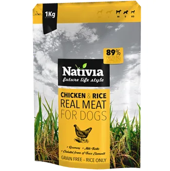 Krmivo pro psa Nativia Real Meat Chicken/Rice