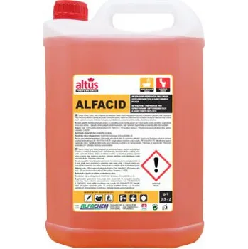 Čistič podlahy ALTUS Professional ALFACID intenzivní sanitární čistič 5 l
