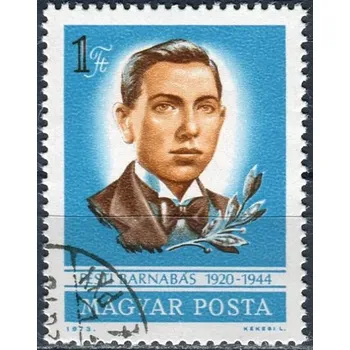 Poštovní známka (1973) MiNr. 2918 O - Maďarsko - Odbojáři: Barnabás Pesti - ražené