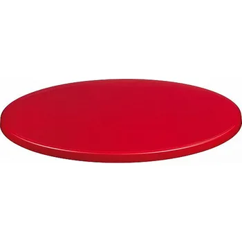 Topalit Red oblý obdélník 210 x 90 cm Stolová deska Topalit Red oblý obdélník 210 x 90 cm