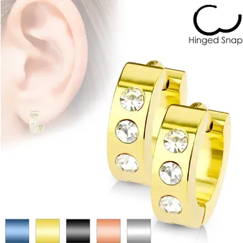 Náušnice Náušnice z chirurgické oceli SE2006