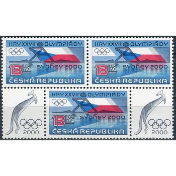 Poštovní známka Česká pošta (2000) č. 268 ** (S kupony) - Česko - XXVII. OH v Sydney