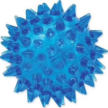 Hračka pro psa Dog Fantasy míček pískací modrý 5 cm