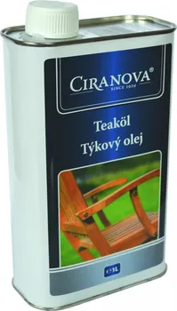 Olej na dřevo Ciranova Teakový olej