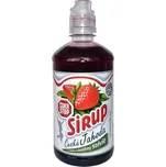 Poctivý sirup Zahradní jahoda 650g