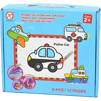 Mac Toys Vybarvovací puzzle, doprava