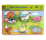 Studo Wood Vkládačka - domácí zvířátka