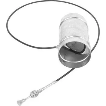 Krbová vložka Klapka ovládaná bowden Kratki, Průměr 125 mm Kratki 1100032