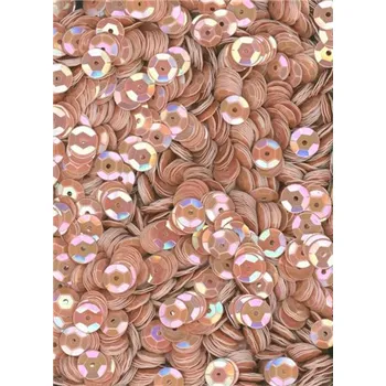 Flitry růžové AB - iris, miska 6 mm 6705-645, Baleni 25 g FLITRY 6 MM