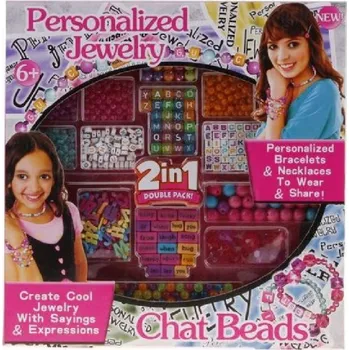 dětská sada na výrobu šperků Alltoys korálky 2v1 - výroba náramků