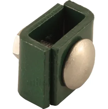 Příslušenství pro plot Panelová spojka, včetně šroubu, zelená