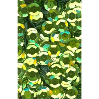Flitry zelené limetkové, miska 10 mm 6752-326, Baleni 250 g FLITRY 10 MM