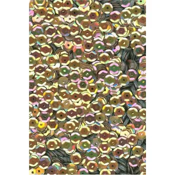 Flitry zlaté AB - iris, miska 5 mm 20672-367, Baleni 250 g FLITRY 5 MM