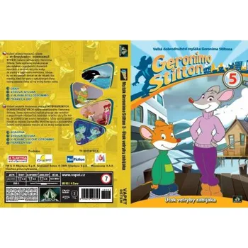 DVD film Myšák Geronimo Stilton 5 - Útok velryby zabijáka DVD