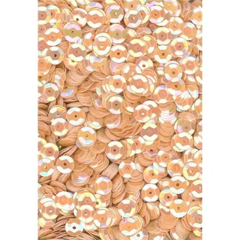 Flitry broskvové AB - iris, miska 6 mm 6705-436, Baleni 25 g FLITRY 6 MM