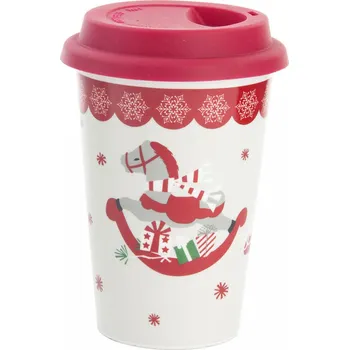 Stolování Cestovní hrnek "KONÍK" 375ml/9x13cm