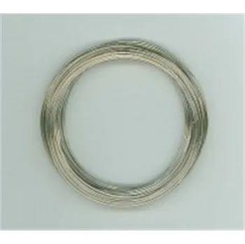 Hobby drát Paměťový drát, L1010, bal.1 m, 5 otoček, Barva Platina L1010