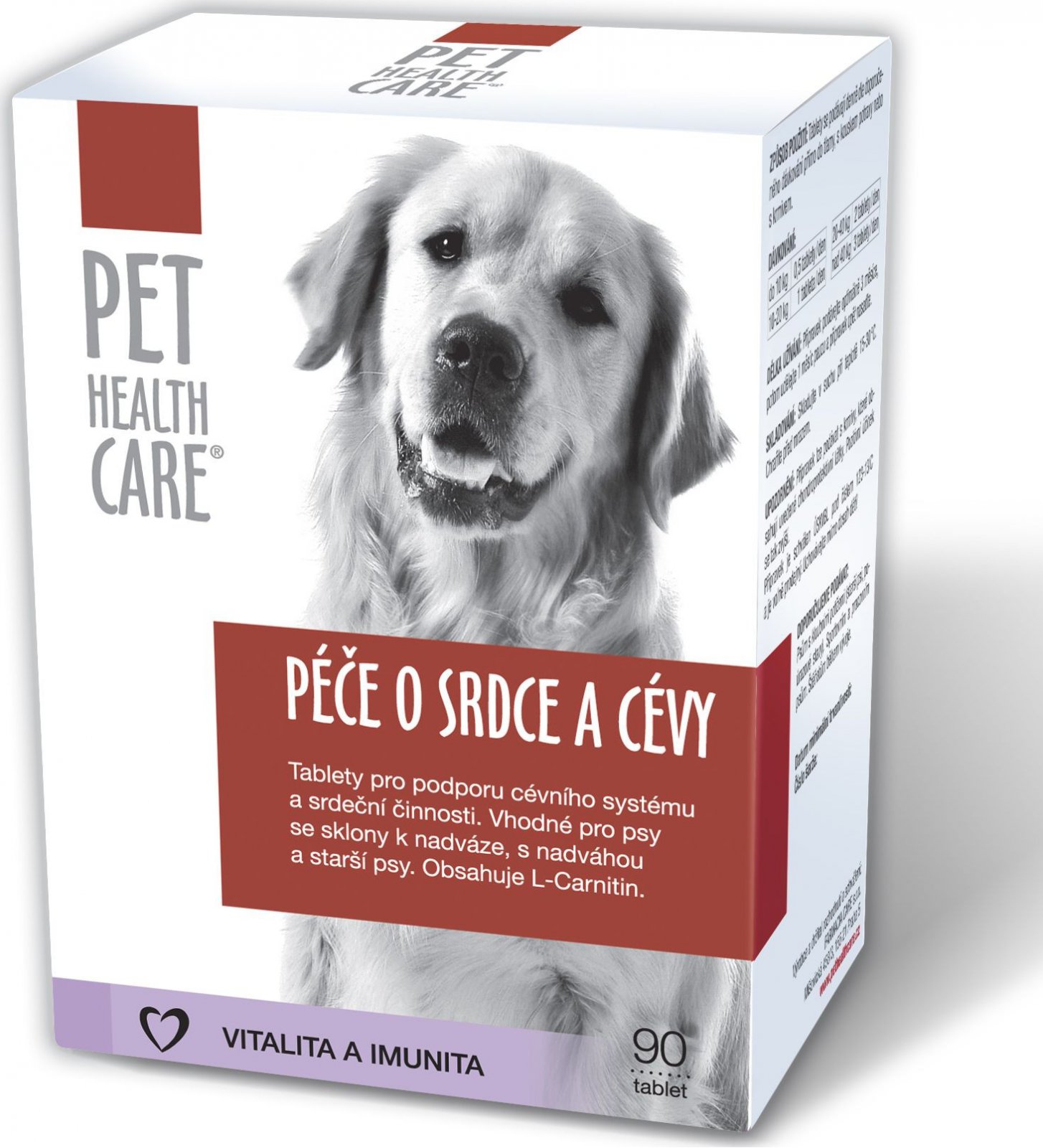 PET HEALTH CARE Péče o srdce a cévy 90 tbl.