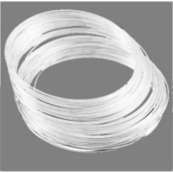 Floristický drát Paměťový drát, L3077, bal.10 otoček, více barev, Barva Stříbrná L3077