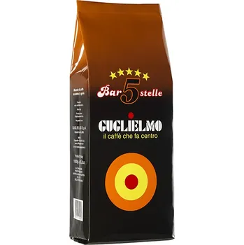 Káva Recenze Caffè Guglielmo Bar 5 stelle zrnková 1 kg