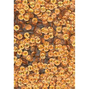 Flitry oranžové laser, navlečené miska 5 mm 6677-205, Baleni 25 g FLITRY 5 MM