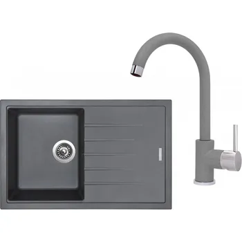 Granitový dřez Sinks set dřez Best 780 + baterie Mix 35