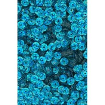 Flitry tyrkysové laser, miska 6 mm 6697-1421, Baleni 250 g FLITRY 6 MM