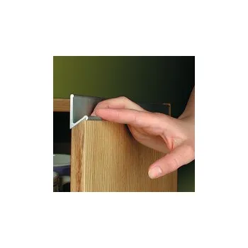 Nábytkové kování Profil UKW-2 ELOX úchytka narážecí lišta délka 3,5 m