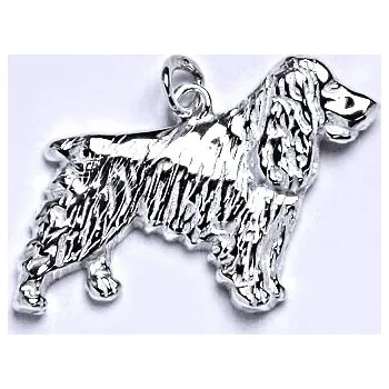 Přívěsek Stříbrný přívěšek pes kokršpaněl - P 147