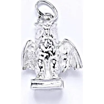 Přívěsek Stříbrný přívěšek. sova figurka P 912