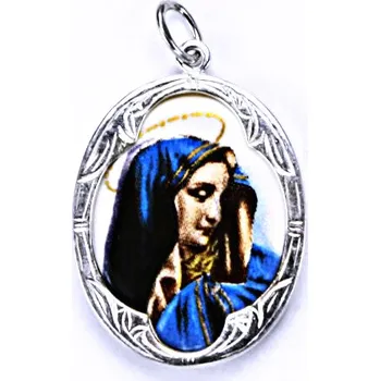 Přívěsek Stříbrný přívěšek - Madonka č.4, P 1013 ( MT)